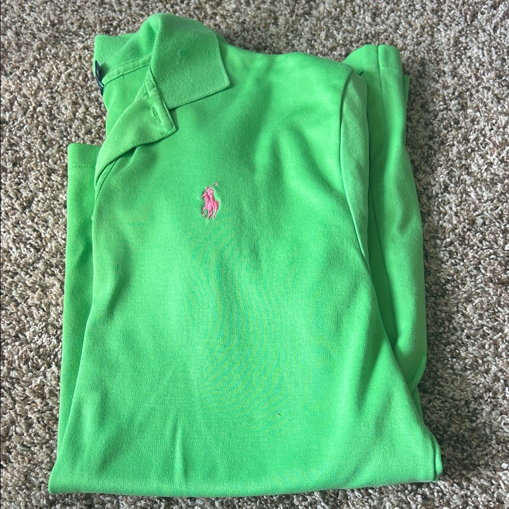 Ralph Lauren Bright Green Polo Shirt